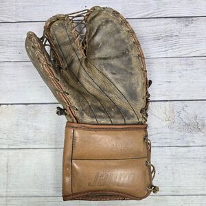 VINTAGE COOPER GM7 Golie Catcher Glove Mitt Leather Hockey Ice
